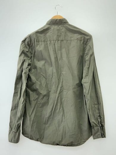 商品画像：長袖シャツ/48/コットン/KHK/無地/30DL022038778 2