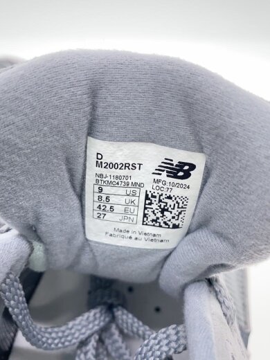 商品画像：ローカットスニーカー/27cm/GRY/スウェード/M2002RST 5