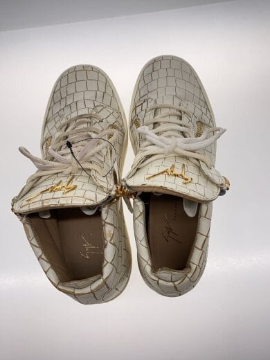 商品画像：ハイカットスニーカー/43.5/WHT/レザー 3