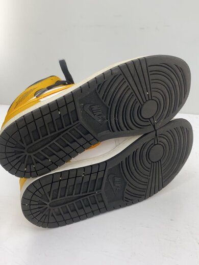 商品画像：AIR JORDAN 1 MID_エア ジョーダン 1 ミッド/26cm/WHT/レザー 4