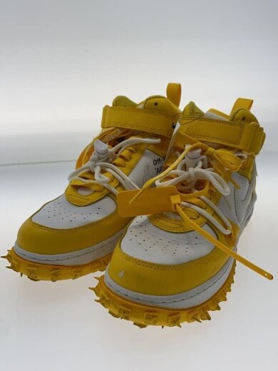 商品画像：OFF-WHITE X AIR FORCE 1 MID_オフホワイト X エアフォース 1 ミッド/27cm/YLW// 2