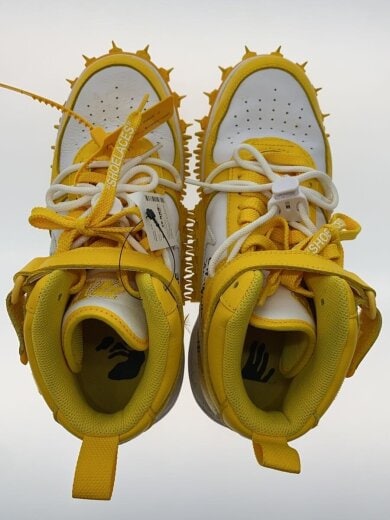 商品画像：OFF-WHITE X AIR FORCE 1 MID_オフホワイト X エアフォース 1 ミッド/27cm/YLW// 3