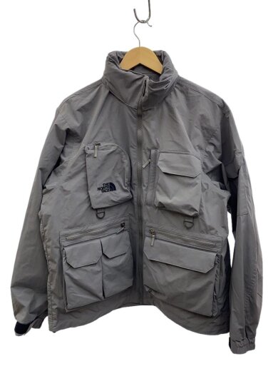 商品画像：FIELD UTILITY JACKET_フィールドユーティリティジャケット/M/ナイロン/GRY/無地 1