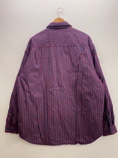 商品画像：SS24/padded shirt /ジャケット/L/コットン/マルチカラー/ストライプ 2