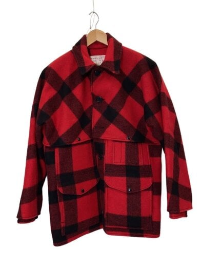 商品画像：マッキーノジャケット/USA製/ジャケット/40/ウール/RED/チェック 1