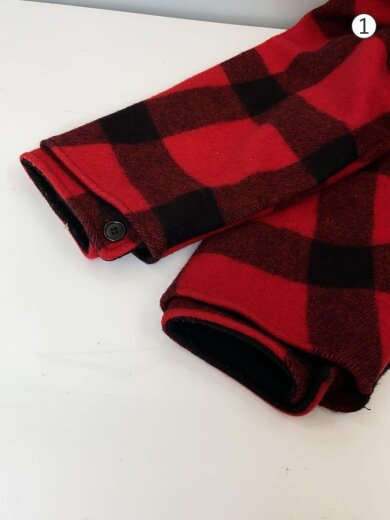 商品画像：マッキーノジャケット/USA製/ジャケット/40/ウール/RED/チェック 6