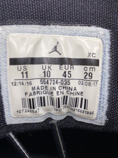 商品画像：AIR JORDAN 1 MID/エアジョーダンミッド/ブラック/554724-035/29cm/BLK 5