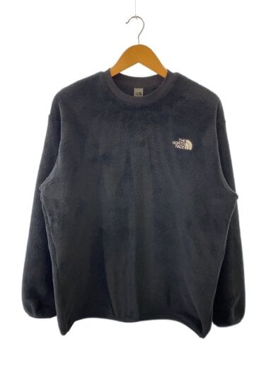 商品画像：VERSA MID CREW_バーサミッドクルー/L/ポリエステル/BLK/無地 1