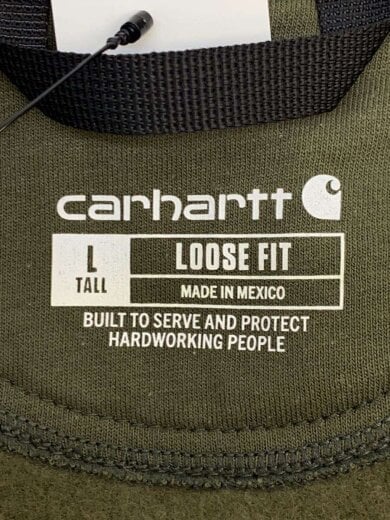 商品画像：Midweight Hooded Zip Front/ジップパーカー/L/コットン/KHK/K122316 3