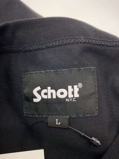 商品画像：B.S. T-SHIRT/Tシャツ/L/コットン/BLK/無地/782-5134036 3