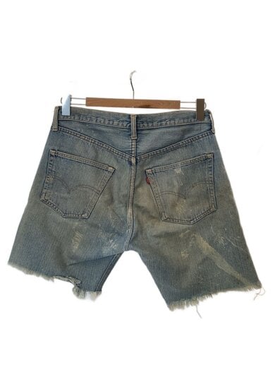 商品画像：70s/VT/501/66前期/実寸W31/デニム/インディゴ/カットオフ/汚れ多// 2