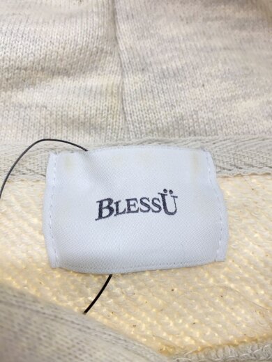 商品画像：B OG LOGO HOODIE heather/XL/コットン/WHT/BU0002// 3