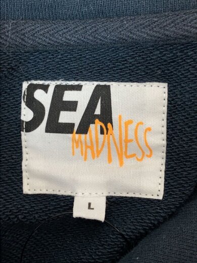 商品画像：WIND AND SEA × MADNESS/パーカー/L/コットン/NVY/MWS-SW2 3