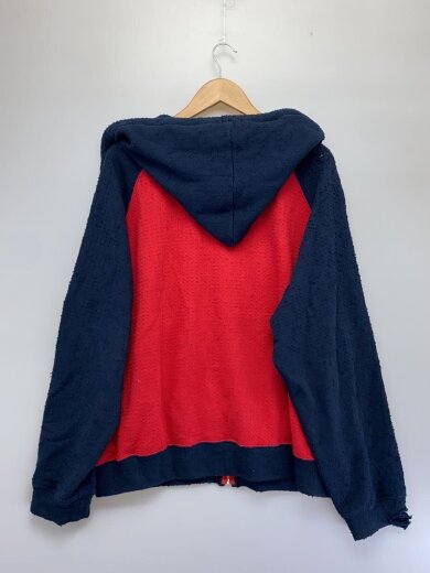 商品画像：Part/ジップパーカー/2/コットン/RED/無地/aw24-rcs04 2