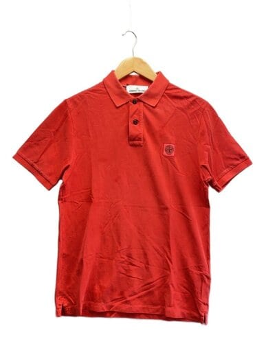 商品画像：SLIMFit/ポロシャツ/M/コットン/RED/661522S67// 1