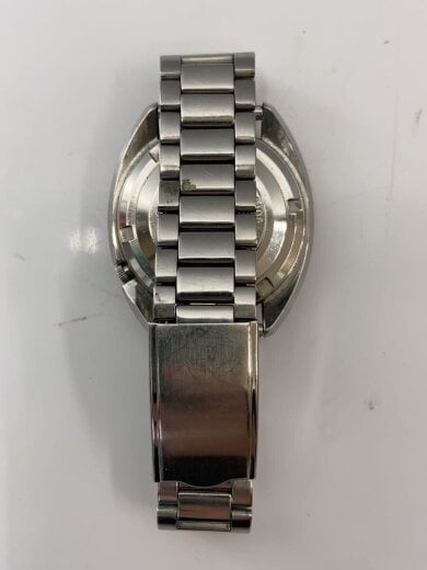 商品画像：SEIKO5 DELUXE/自動巻腕時計/アナログ/ステンレス/SLV/WHT/SS/6106 7040 5