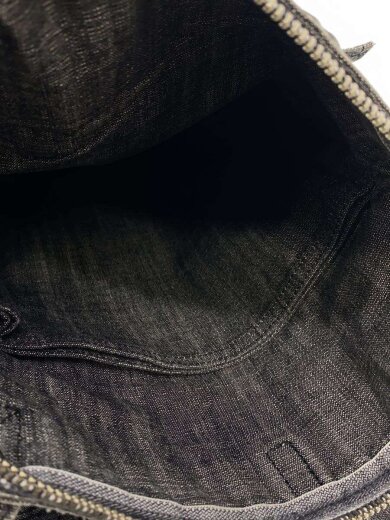 商品画像：OUNCE/ショルダーバッグ/デニム/GRY/無地 6