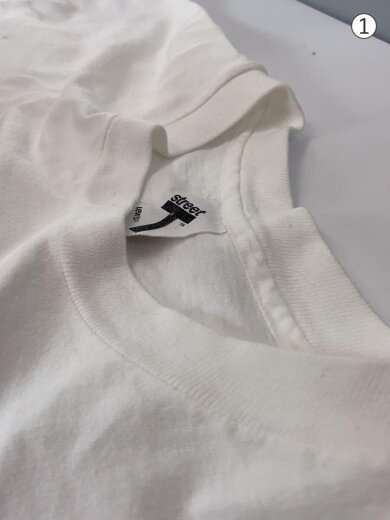 商品画像：Tシャツ/XL/コットン/WHT 6