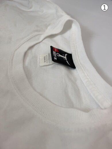 商品画像：Tシャツ/XL/コットン/WHT 6