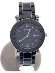 セラミック/ラウンド/Orologi/クォーツ腕時計/アナログ/BLK/BLK/006-6400G-256