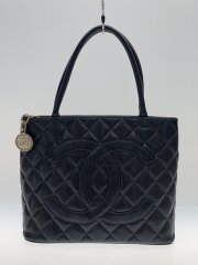 復刻トートバッグ_マトラッセ_キャビアスキン_BLK/牛革/BLK