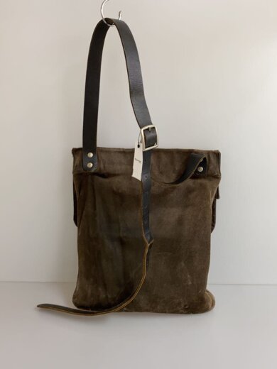 商品画像：①⑩/アーティザナル/フランス製/ショルダーバッグ/スウェード/BRW// 3
