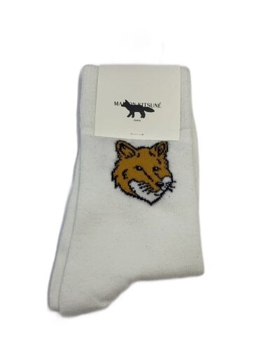 商品画像：フォックスヘッドソックス/WHT 1