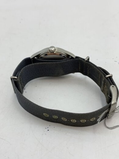 商品画像：クォーツ腕時計/アナログ/キャンバス/WHT/KHK/SS 4