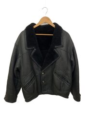 UOMO/レザージャケット・ブルゾン/46/レザー/BLK