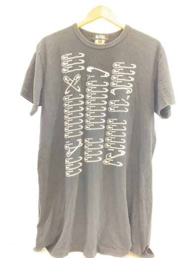 商品画像：Tシャツ/XXL/コットン/BLK/1R-T011// 1