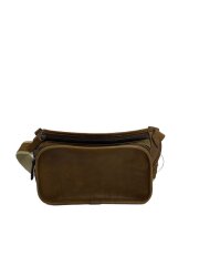 レザーボディバッグ/レザー/BRW