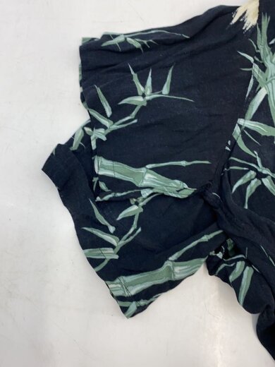 商品画像：Hawaiian/アロハシャツ/S/コットン/BLK/総柄 6