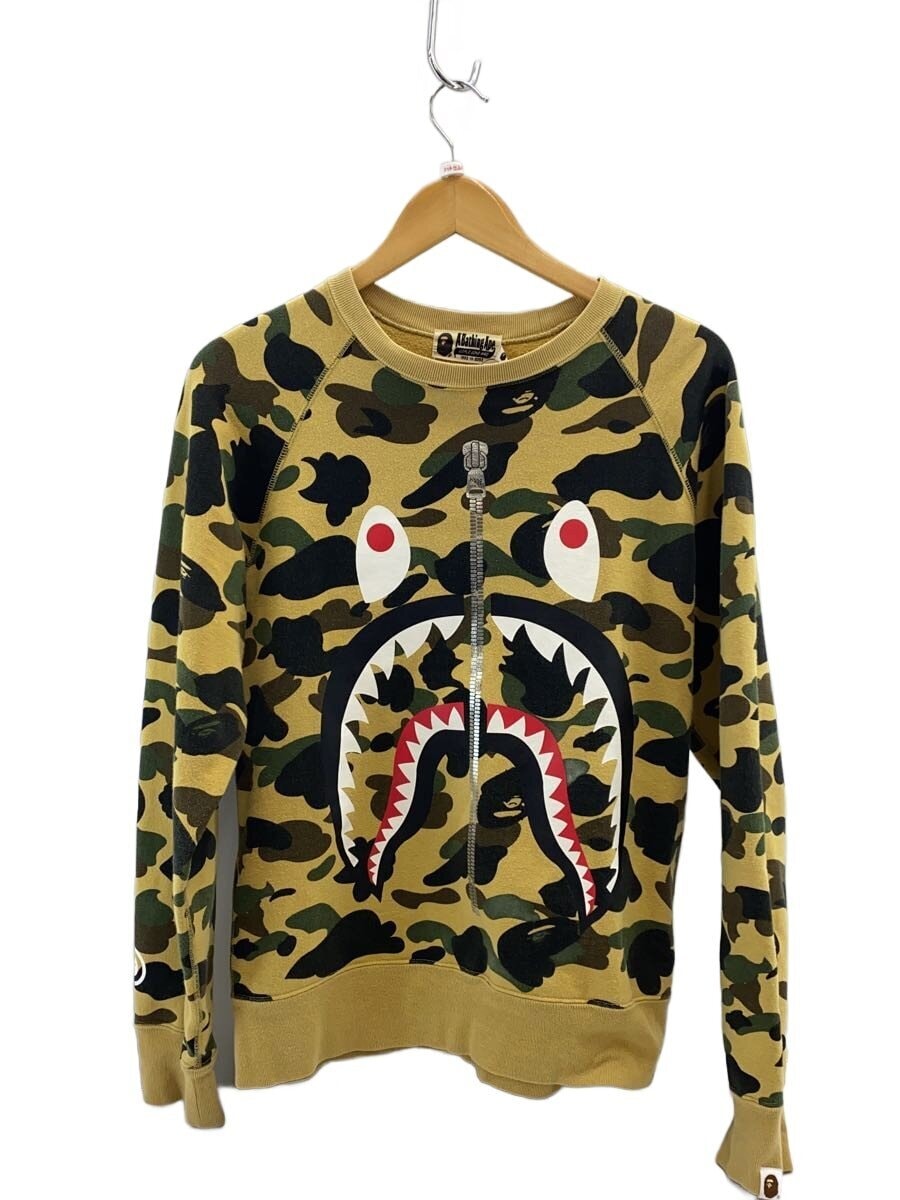 A BATHING APE / スウェット/M/コットン/マルチカラー/カモフラ/001SWG301001X