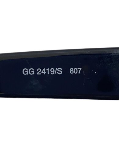 画像：GUCCIサングラス/--/プラスチック/BLK/NVY/メンズ/GG24195