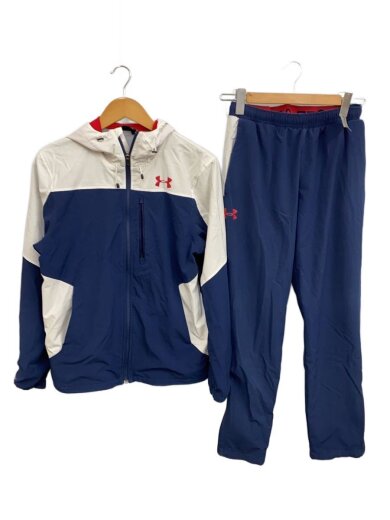 商品画像：バイカラー/wht/nvy/セットアップ/M/--/NVY/無地 1