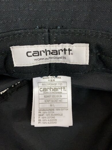 商品画像：バケットハット/M/コットン/BLK/メンズ/SCRIPT BUCKET HAT 5