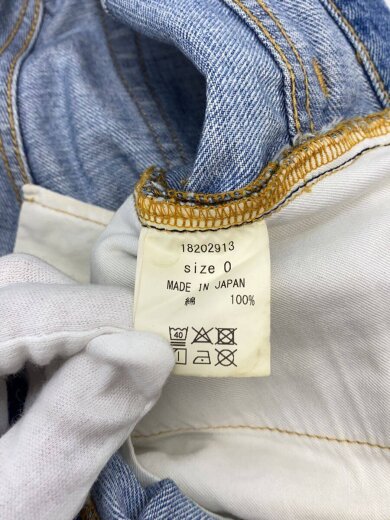 商品画像：TUCK DENIM PANTS/ワイドパンツ/0/コットン/BLU/18202913 5