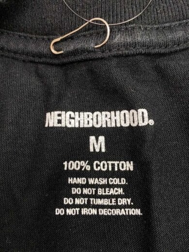 商品画像：Tシャツ/M/コットン/BLK/無地 3