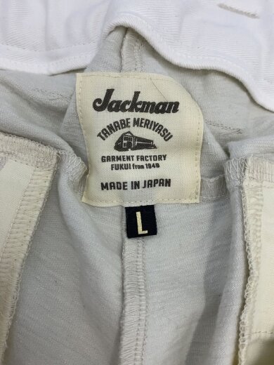 商品画像：ボトム/L/コットン/WHT/無地/JM4002 4