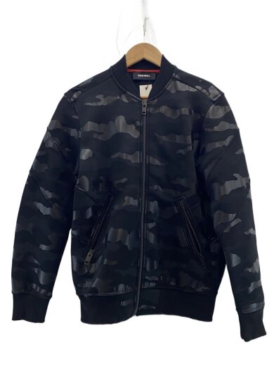 画像：DIESELブルゾン/S/ポリエステル/BLK/カモフラ/00E8M200004BF031