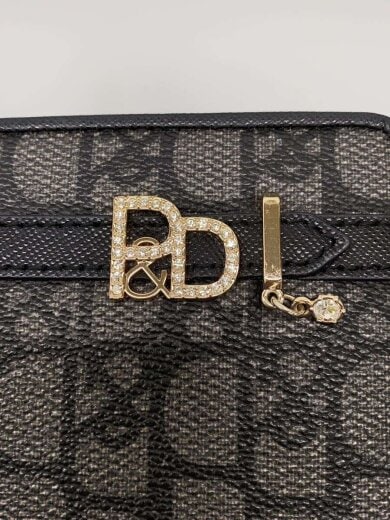 商品画像：財布/レザー/BLK/総柄/レディース 3