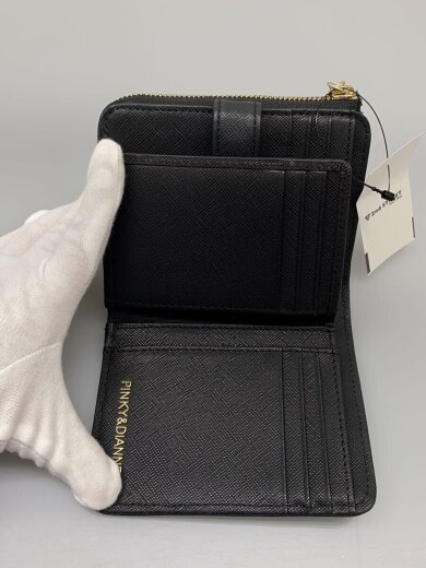 商品画像：財布/レザー/BLK/総柄/レディース 4