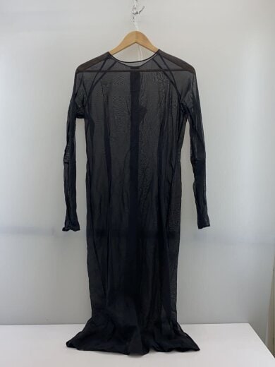 商品画像：2way Sheer Dress/長袖ワンピース/38/コットン/BLK/12110322 2