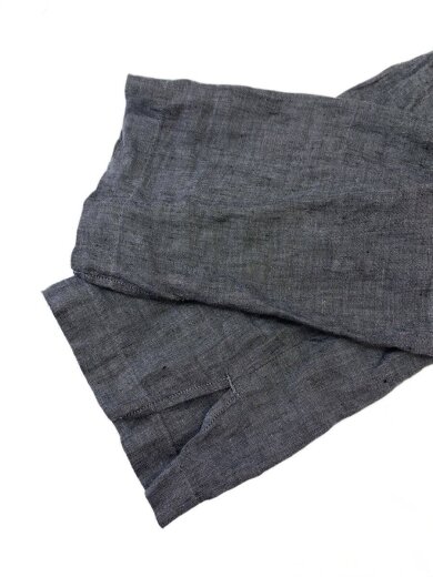 商品画像：ファインリネン シャツジャケット/36/リネン/GRY 6