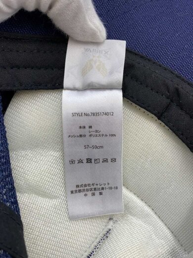 商品画像：キャップ/--/コットン/NVY/メンズ/7835174012 6