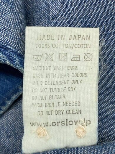 商品画像：長袖シャツ/1/コットン/BLU 5