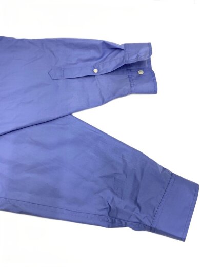 商品画像：OVERSIZED WIDEBOX SHIRTS/長袖シャツ/L/ポリエステル/BLU 6