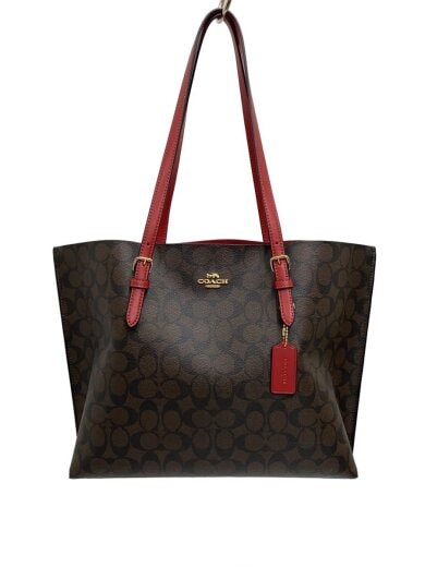 商品画像：モリー・トート/トートバッグ/レザー/BRW/総柄/1665 1