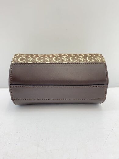 商品画像：筒形/ポーチ/キャンバス/BRW/総柄 4