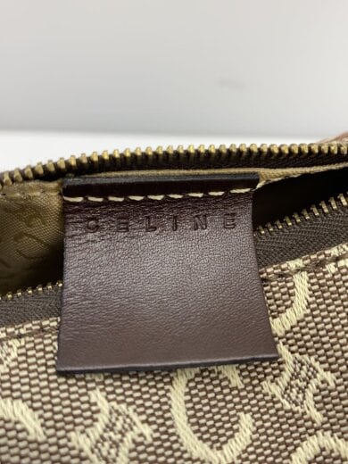 商品画像：筒形/ポーチ/キャンバス/BRW/総柄 5